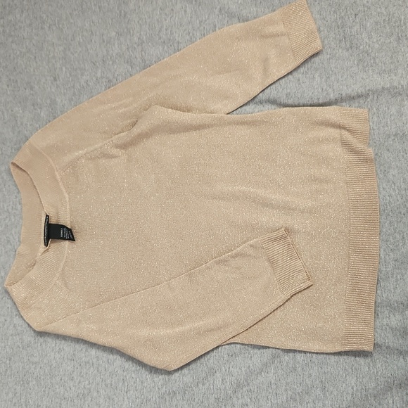 Petite Sophisticate Sweaters - Gold sweater